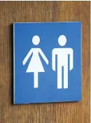  ??  ?? School row: Mixed-sex toilets