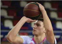  ?? DARKO VOJINOVIC — THE ASSOCIATED PRESS ?? Mega's Nikola Jovic, who played in the ABA League, is one of the top internatio­nal prospects heading into this year's NBA draft.