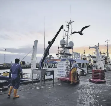  ??  ?? The North-east’s fishing communitie­s were among few in Scotland to back Brexit