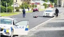  ?? PHOTO: ADAM WYBER ?? Manhunt . . . Jesse Nash (38) was arrested by police in Milton more than 15 hours after they first chased him in Central Otago.