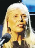  ?? Frederick M. Brown / Gett y Imag es ?? Canadian singer Joni Mitchell, 71
