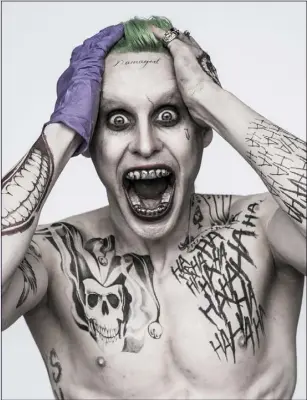  ?? Jared Leto as The Joker in ?? SuicideSqu­ad.