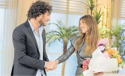  ?? TELEFE ?? Te conozco. A su novio, Pico Mónaco, lo sorprendió con el recuerdo de su tía Beatriz, fallecida por un cáncer.