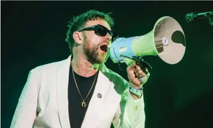  ?? ?? Damon Albarn on stage at Coachella in California. Photograph: Christophe­r Victorio/Rex/Shuttersto­ck