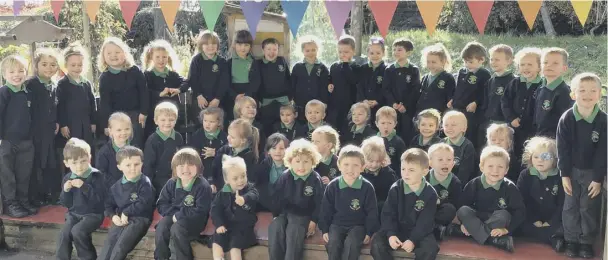  ??  ?? NEW STARTERS: Bradshaw Primary School sent us this photo of its reception class