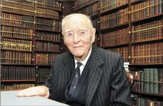  ??  ?? The late Liam Cosgrave, pictured in 2014.