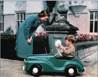  ??  ?? The Queen and Charles at Balmoral in 1952