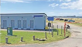  ?? ?? Council support Toilet facilities at North Shore Road Car Park