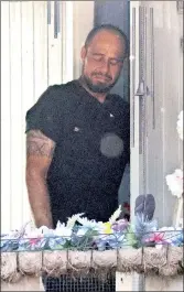  ?? ?? A father’s regret? Salvador Ramos is seen for the first time since his son of the same name killed 19 children and two teachers in Uvalde, Texas, Tuesday.