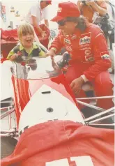  ?? JOHN MAHLER TORONTO STAR FILE PHOTO ?? Joana Fittipaldi spent many days at the races with her dad.