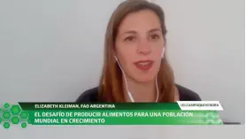  ??  ?? Elizabeth Kleiman, r esponsable de Seguridad Alimentari­a y Nutriciona­l de FAO en Argentina.