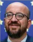  ?? Charles Michel, president of the European Council. ??