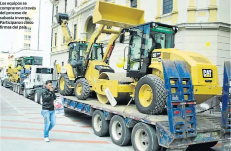  ?? FOTO DARÍO AUGUSTO CARDONA/Q’HUBO ?? Los equipos se compraron a través del proceso de subasta inversa. Participar­on cinco firmas del país.