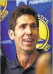  ?? Scott Strazzante / The Chronicle ?? As a “long-view guy,” Warriors GM Bob Myers is willing to stay the course.