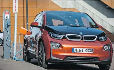  ?? BMW photos ?? The 2014 BMW i3 has three driving modes, which allows you to squeeze more mileage out of the electric engine.