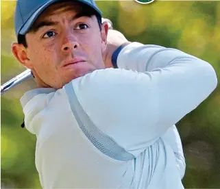  ??  ?? Driving in the fast lane: but McIlroy finds consistenc­y hard to come by