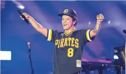  ?? AMY HARRIS INVISION/THE ASSOCIATED PRESS ?? Bruno Mars brings his 24K Magic tour to Scotiabank Arena Saturday and Sunday.