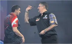  ?? PICTURE: Lawrence Lustig/pdc ?? Could you join Somerset-based Gary Anderson on the PDC World Championsh­ip Stage next year via Q-school