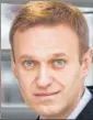  ?? AP ?? Navalny at the European Court of Human Rights.