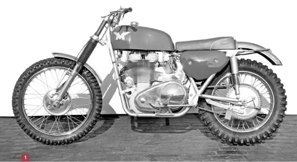  ??  ?? 1 1: Desperate measures often produce fine results.
2: Amal's GP carburetto­r is a fine instrument.
3: In the days when scrambling was often a three-way battle between man, machine and course, Matchless's G85CS was on the man's side.