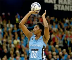  ??  ?? Southern Steel goal shoot, Jamaican import Jhaniele Fowler-Reid, has again been a valuable performer this season.
