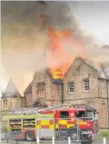  ??  ?? Gutted Belleisle Hotel was ravaged by fire last year