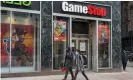  ??  ?? GameStop, the video game chain at the centre of a recent trading war. Photograph: Ron Adar/Shuttersto­ck