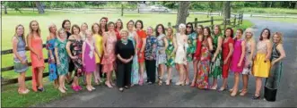  ?? PROVIDED/FILE ?? The Saratoga Hospital 36th Annual Gala Committee raised $317,520 last year. More than 1,000 people attended the event under the tents at the Polo Meadow at Saratoga Casino Hotel.