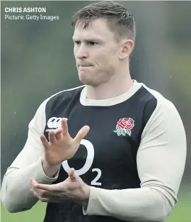  ?? Picture: Getty Images ?? CHRIS ASHTON