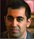  ??  ?? Verbal spat: Humza Yousaf