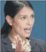  ??  ?? PRITI PATEL: Called for reforms to reflect the vulnerabil­ity of the Caribbean island states.