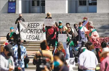  ?? Justin Sullivan Getty Images ?? THE 2019 state law that requires public universiti­es to offer students abortion pills was sparked by a grassroots student effort at UC Berkeley, above, and quickly expanded to California’s other public universiti­es.