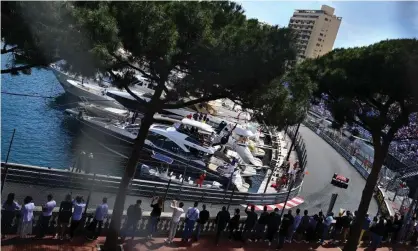  ?? ?? The Monte Carlo course is no longer suited to modern F1 cars. Photograph: Andrej Isaković/AFP/Getty Images