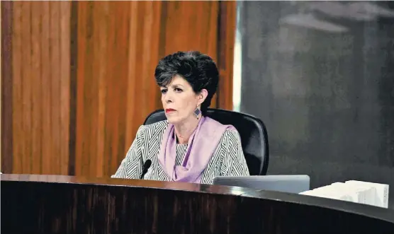  ?? JORGE CARBALLO ?? La magistrada presidenta del Tribunal Electoral del Poder Judicial de la Federación.
