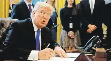  ?? Je součástí tvrdší imigrační politiky Donalda Trumpa FOTO AP ?? Opatření