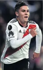  ?? / AFP ?? Quintero celebra su gol, el segundo de River.