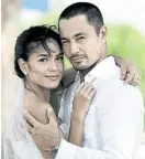  ??  ?? Andrea Torres (left) and Derek Ramsay