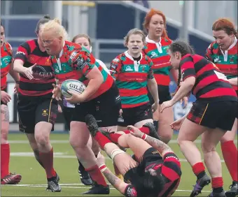  ?? Lawson. Photograph: Stephen ?? Oban Lorne’s Julie Campbell gives it her all during the National Plate final.