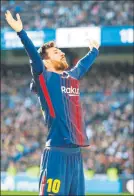  ?? FOTO: SIRVENT ?? Messi, pesadilla del Bernabéu