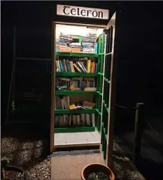  ??  ?? The winning photo ‘Old Phone Box Library’ by Jack Kelly-Sharkey.