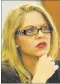  ??  ?? Melanie AndressTob­iasson Justice of the Peace fined $1,000, publicly reprimande­d after admitting wrongdoing