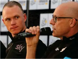  ?? GETTY IMAGES ?? Testing times: Froome (left) and Brailsford