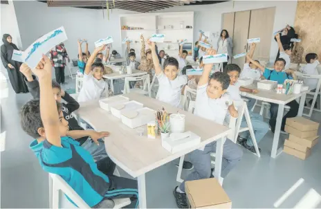  ?? Expo 2020 Dubai ?? More than 1,000 pupils from Dubai have already visited the Expo 2020 site to see how constructi­on is progressin­g