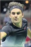  ??  ?? HAPPY: Federer