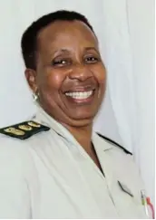  ?? Picture: SUPPLIED ?? POWERFUL ROLE MODEL: Noziphiwo Dumbela worked her way up the ranks until she became the first black woman in the Western Cape to be appointed as an area commission­er, where she took over the Worcester management area.