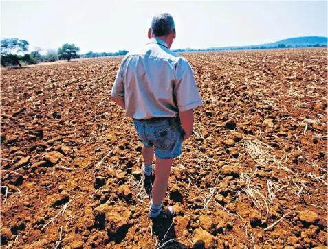  ??  ?? Many farmers who had invested everything in their land have been left destitute; John Laurie, the head of the Valuation Consortium, above right; and Joan Harrison, right