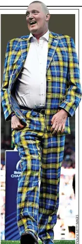  ?? ?? Tartan champ: Doddie Weir in 2019