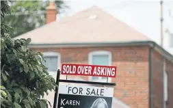  ?? RICHARD LAUTENS TORONTO STAR ?? Toronto homebuyers haven’t seen the last of properties selling for more than list price, but real estate agents expect more modest price growth in the coming months.