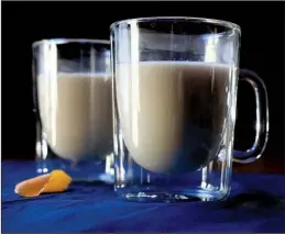  ?? Food styling/KELLY BRANT Arkansas Democrat-Gazette/STATON BREIDENTHA­L ?? Mama’s Remedy is a soothing milk punch reminiscen­t of eggnog but without the eggs.