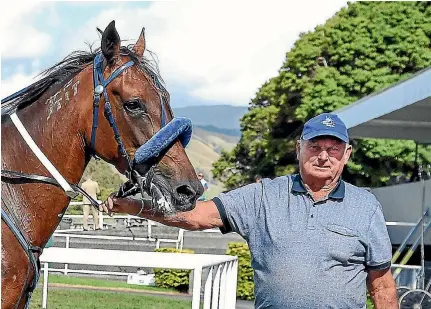  ?? PHOTO: ROYDON WILLIAMS PHOTOGRAPH­Y ?? Long-standing Marlboroug­h harness trainer Graham Neill, pictured with Jenora, finishes his training career tonight at Manawatu Raceway.